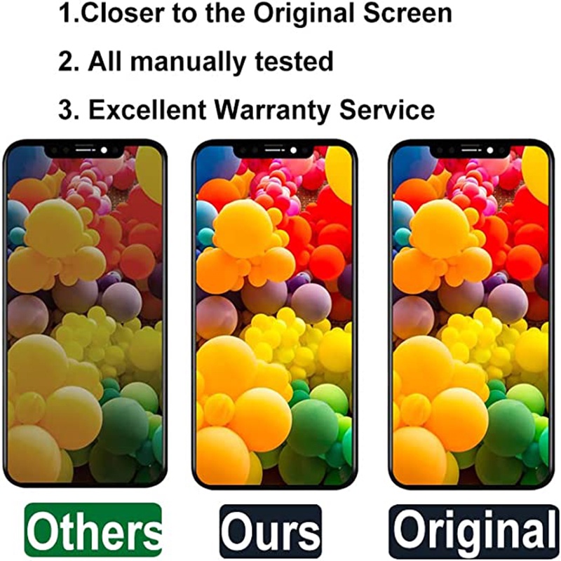 Màn Hình Led 3d Cảm Ứng Thay Thế Cho iphone x xr xs 11 12 pro max xs max 11 pro