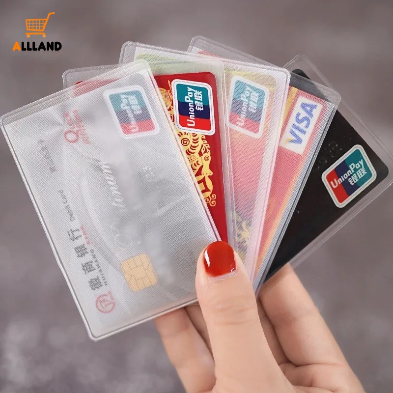 Hộp Đựng Thẻ Bằng pvc Trong Suốt Chống Nước Chống Từ Tính Ốp