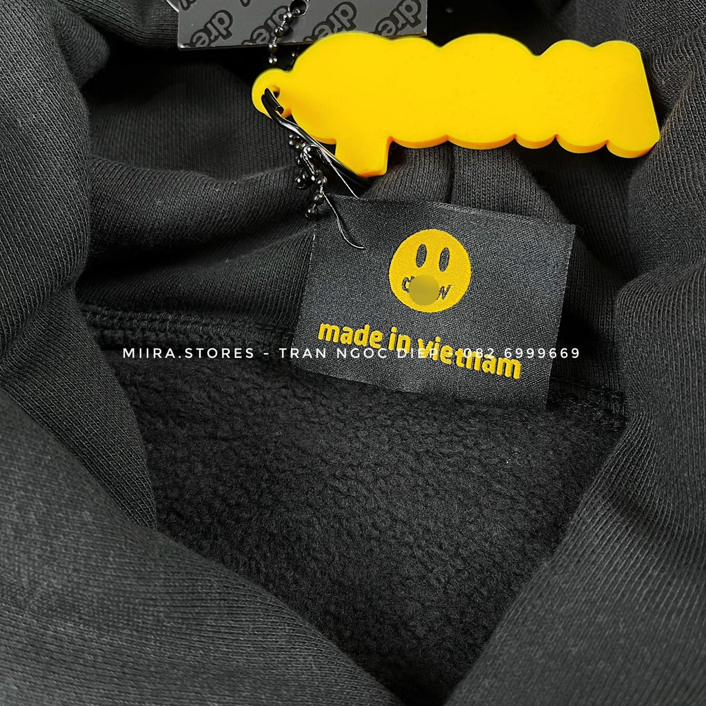 MASCOT HOODIE SS21-22 - Áo nỉ có mũ / áo hoodie nỉ lót bông in hình Mặt cười