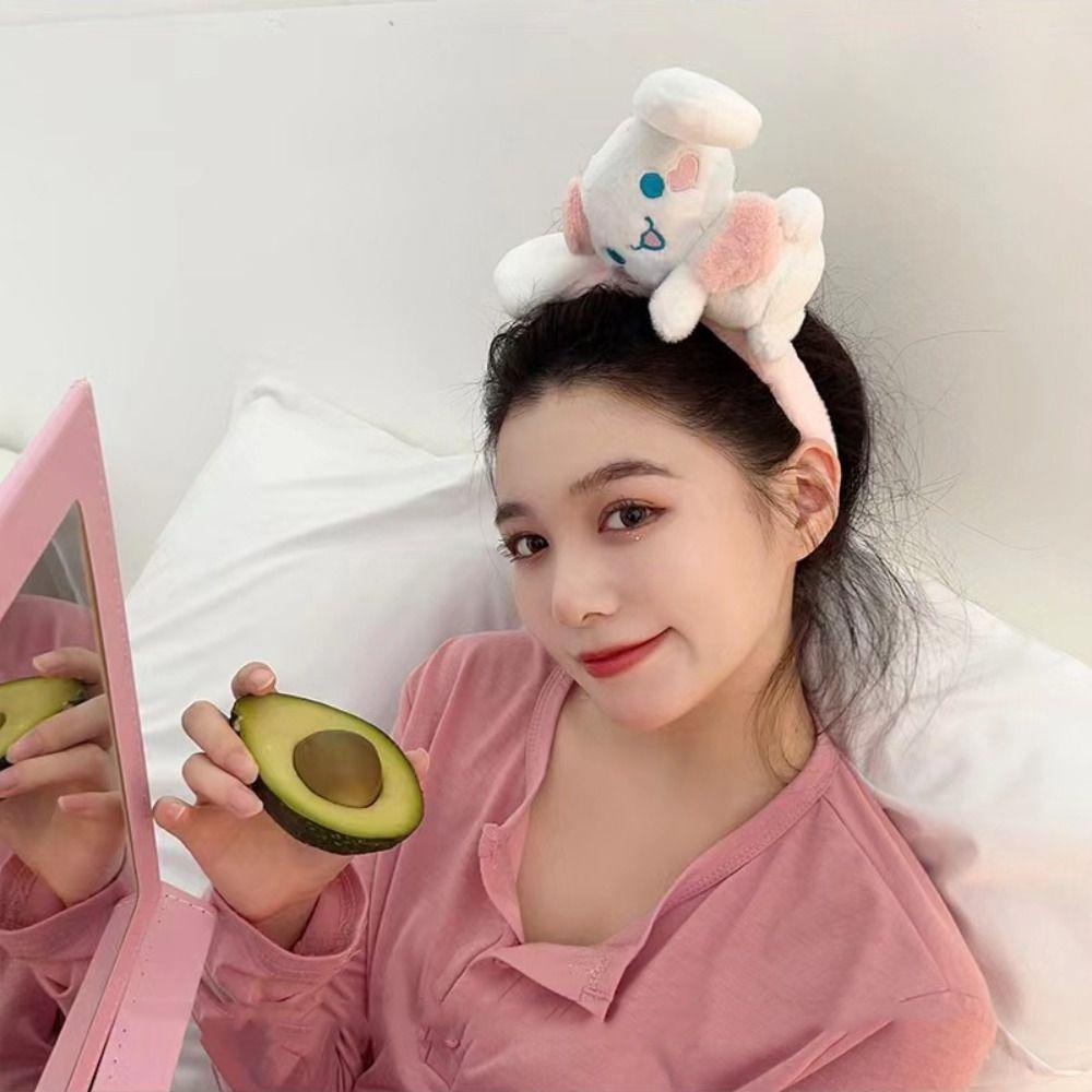 Daron1 Băng Đô Cài Tóc Hình Trái Tim Hoạt Hình Phong Cách cinnamoroll Cho Bé