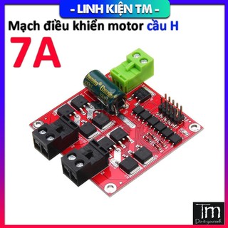 Mạch Điều Khiển Tốc Độ Động Cơ - cầu H Đôi - 2x160W 12/24V 7A