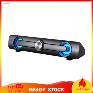 Loa bluetooth âm thanh siêu trầm có đèn led cho máy tính / tv / điện thoại