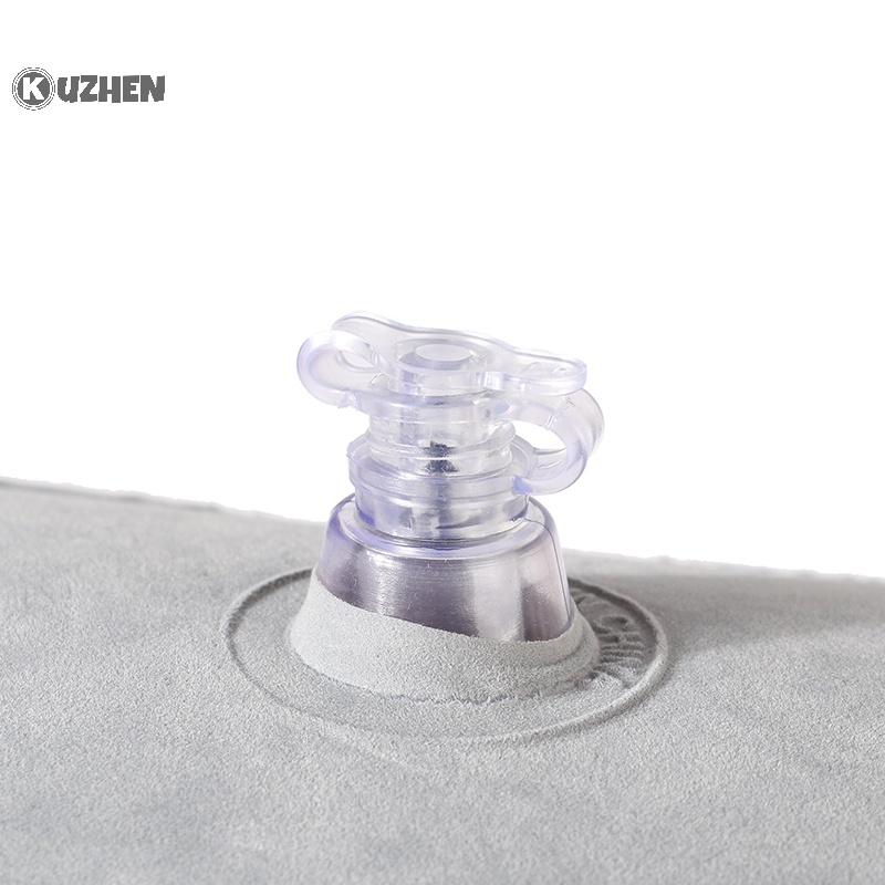 Kuzhen Gối Kê Chân Bơm Hơi Bằng pvc Hình Mèo Ngồi Máy Bay Cho Trẻ Em
