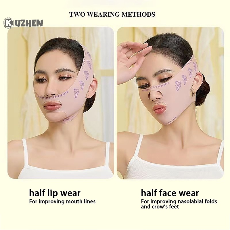 Kuzhen Đai Đeo Nâng Cơ Mặt Chữ v Chống Nếp Nhăn lifg