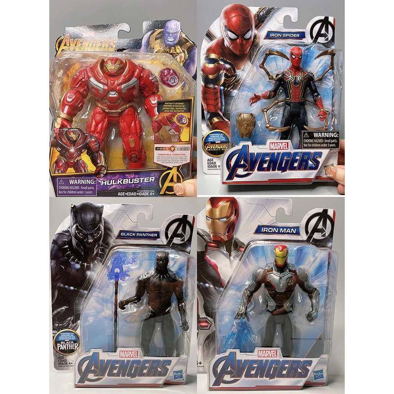 Búp Bê Mô Hình Nhân Vật captain america / iron man hulk / hulk / Khớp Cử Động Được Kích Thước 4 6 inch