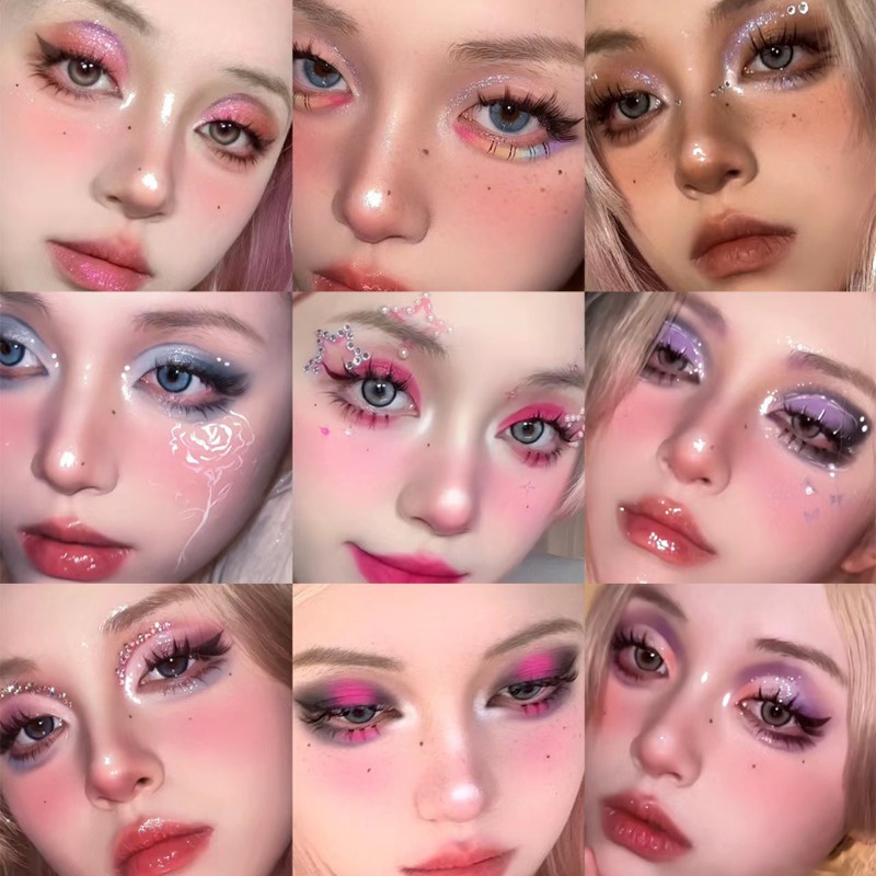 Hình Xăm Dán Lông Mi Giả / Miếng Dán Tạm Thời / Hình Xăm Tạm Thời Không Thấm Nước