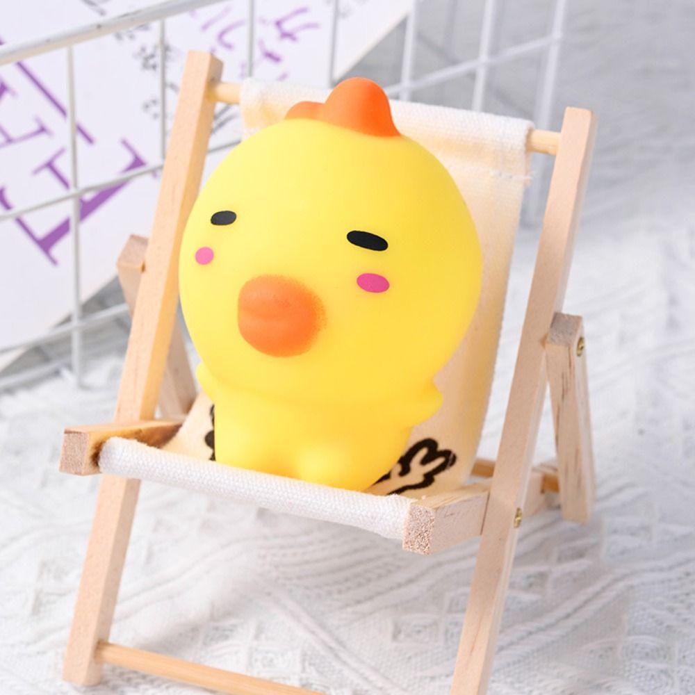 Đồ Chơi Nắn Bóp Đàn Hồi Giảm stress Hình Chú Vịt