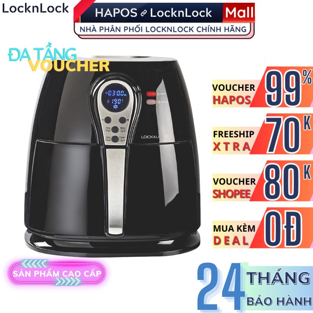 Nồi chiên không dầu cơ LocknLock 3.0L, 1400W, 220-240V, 50/60Hz EJF276 - Chính Hãng - HAPOS MALL OFFICIAL