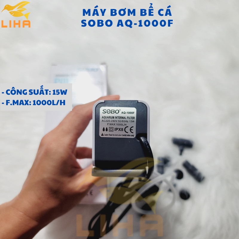 Máy Lọc Bể Cá Sobo AQ-500F AQ1000F AQ1500F AQ2000F - Bộ Lọc Nước Chìm Bể Cá
