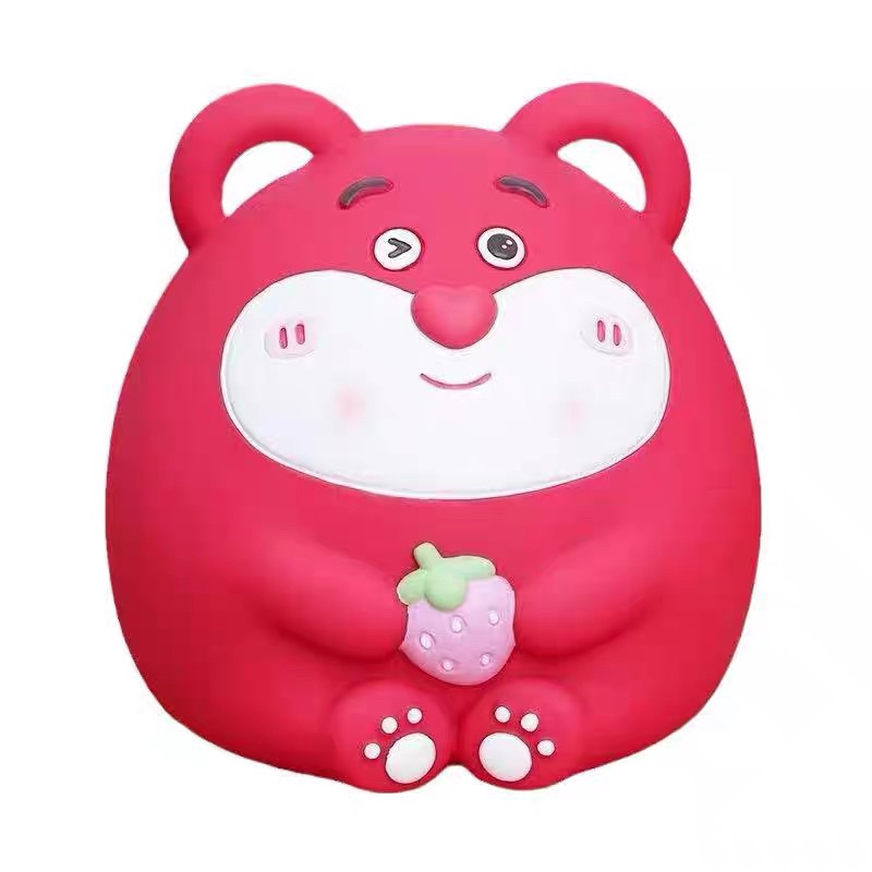 Tượng Tô Màu Thạch Cao chú heo dễ thương size lớn