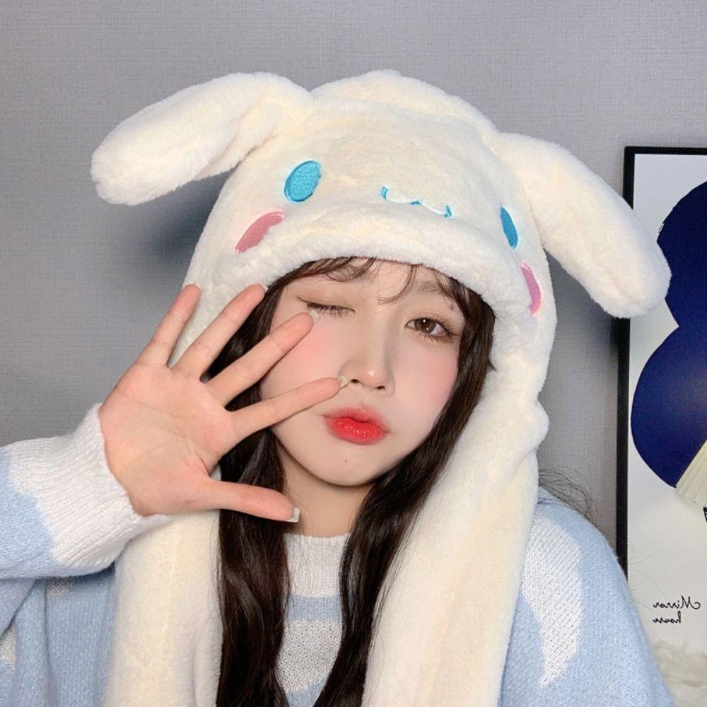 Humberto jumping cap, Mũ kuromi Nhồi Bông Di Chuyển Tai Mềm Mại my melody cinnamoroll Quà Tặng Sinh Nhật Đồ Chơi