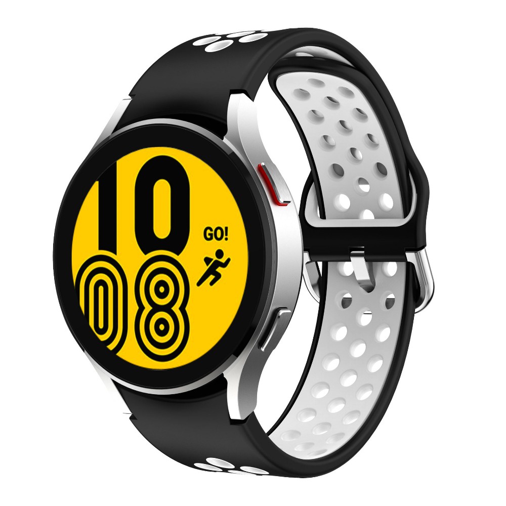 Dây Đeo Bằng silicone Mềm Cho Đồng Hồ samsung galaxy watch 4 / 5 / 6 40mm 44mm / 5 pro 45mm / 4 classic 42mm 46mm / watch 6 classic 43mm 47mm, 20mm
