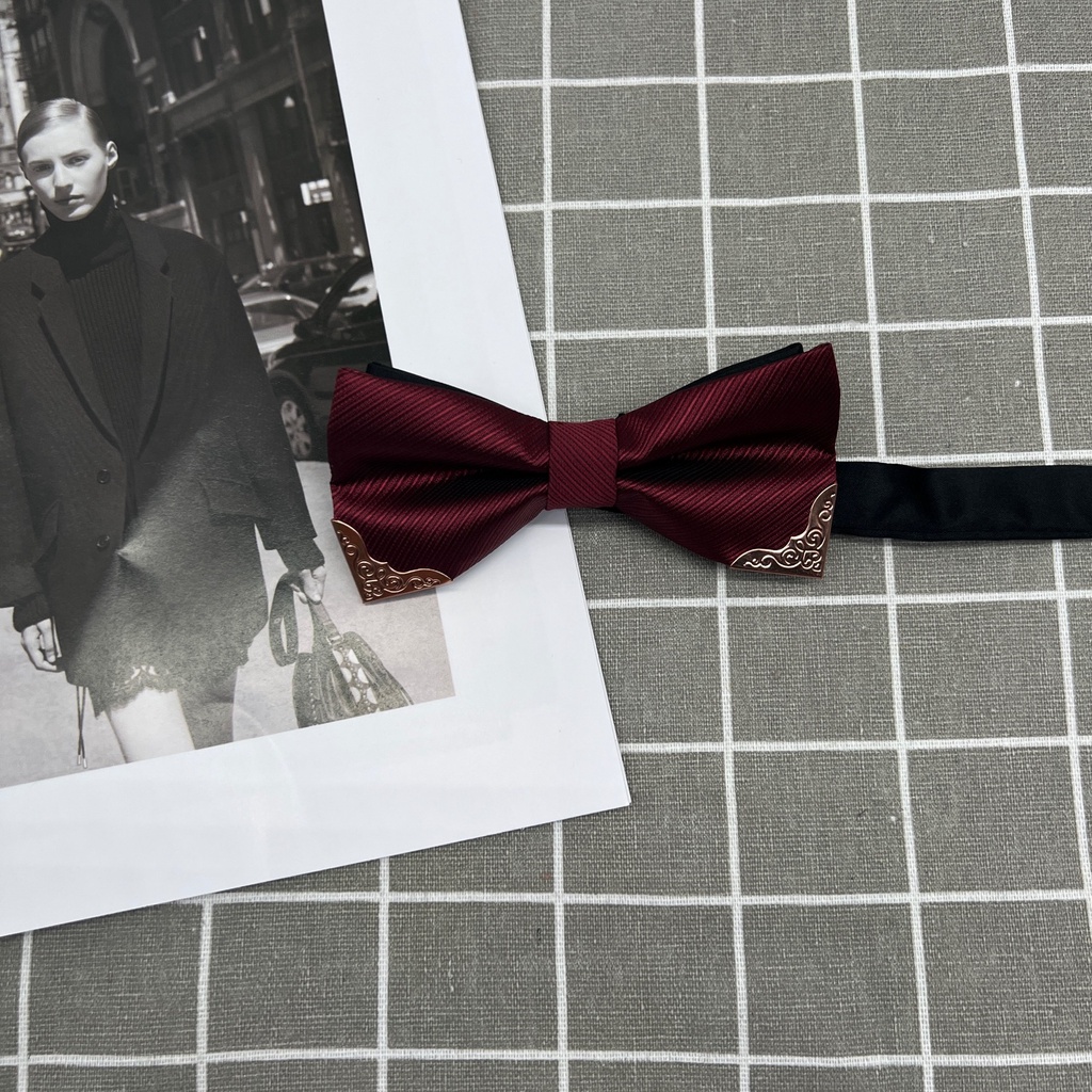 Cà Vạt Nơ Thời Trang Chú Rể