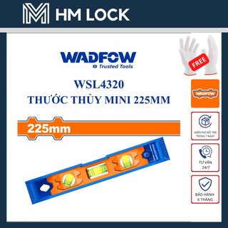 Thước thủy mini 225mm wadfow - hàng chính hãng - wsl4320 - hm lock