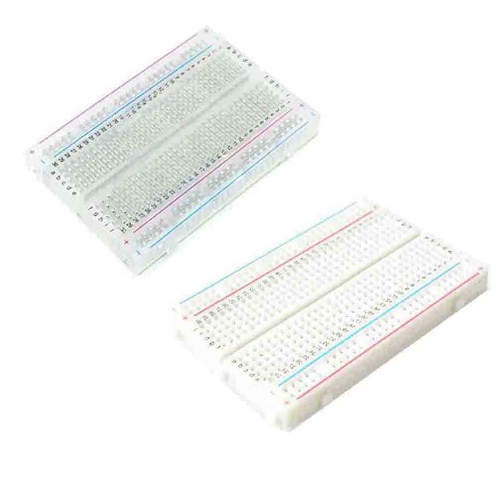 Bảng Mạch Thử breadboard mini 400 Lỗ 8.5Cmx5.5Cm