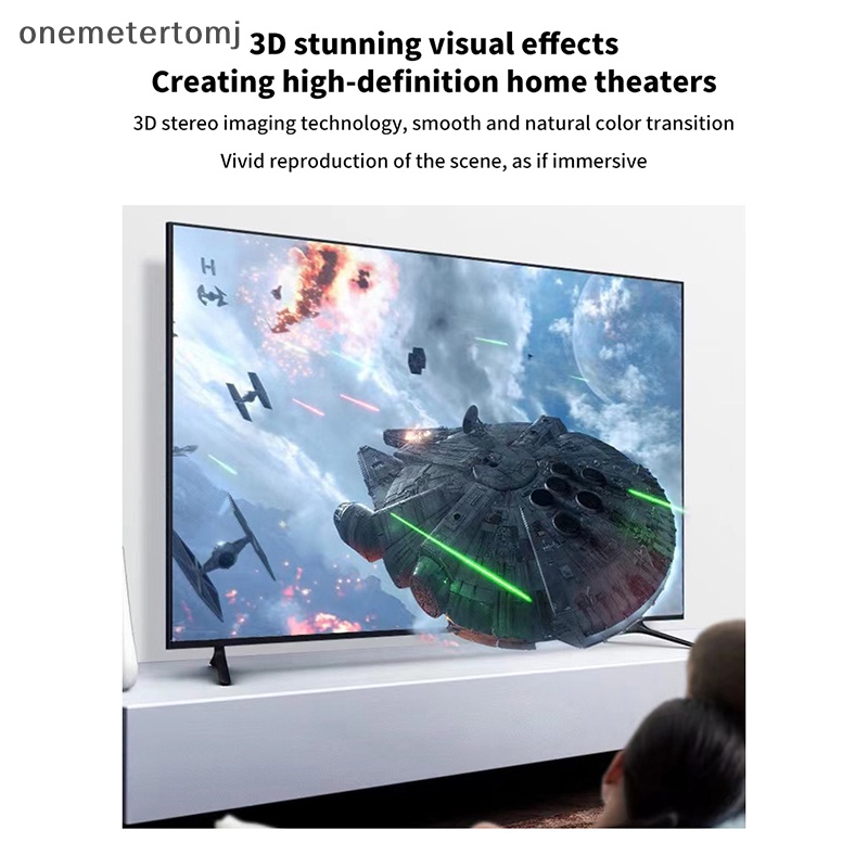 Onemetertomj Đầu Nối hdmi 90 Độ Góc Phải 270 Độ 4k hd Cho hdtv ps4 lptop tv box