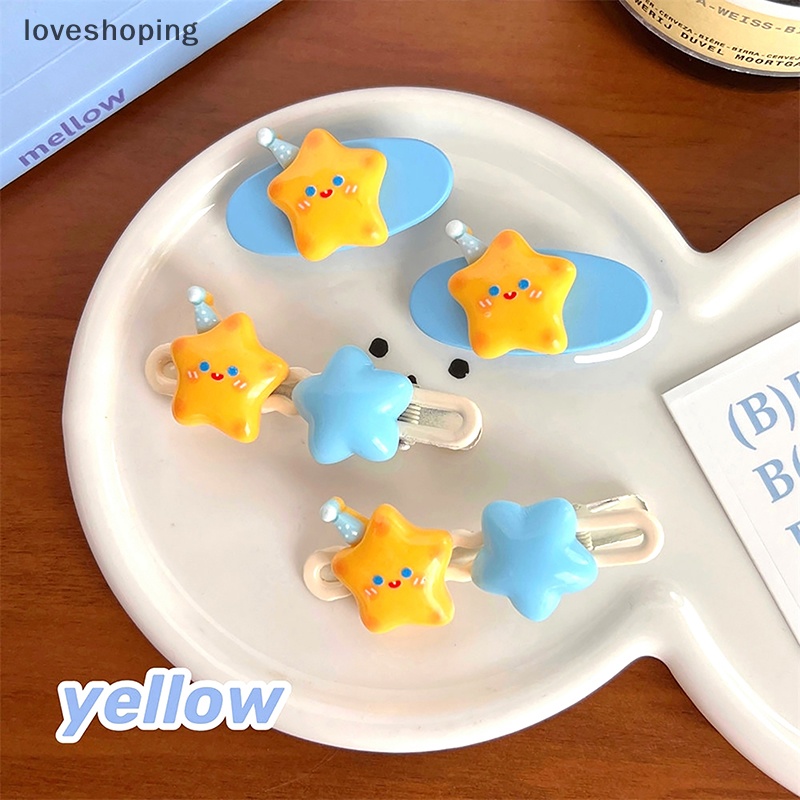 1 Kẹp Tóc Mái Hình Bán Nguyệt Ngôi Sao Dễ Thương Ngọt Ngào Cho Nữ