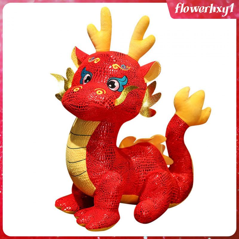 Đồ chơi nhồi bông Hình Con Rồng Phong Cách Trung Hoa Đa Năng Trang Trí Nhà Cửa Nhân Dịp Năm Mới