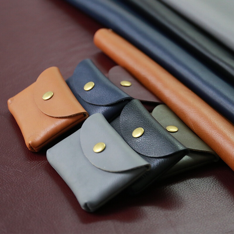 Ví Da Đựng Tiền / Thẻ Siêu Mỏng Phong Cách Hàn Quốc Cho Nam Và Nữ