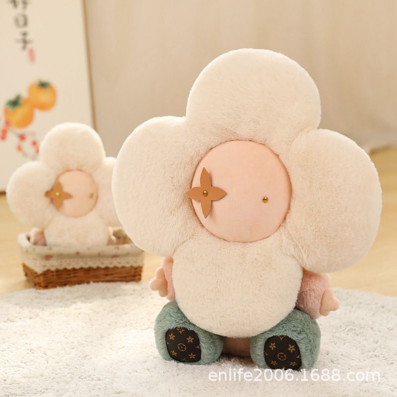 Dễ Thương Búp Bê Đồ Chơi Hình Hoa Hướng Dương 45cm