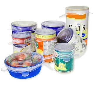 Set 6 màng bọc thực phẩm silicon - LAELI