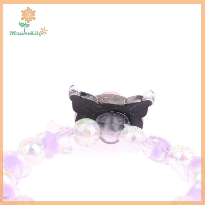 Lily cinnamoroll kuromi my melody Vòng Tay Pha Lê Dễ Thương Làm Quà Tặng Sinh Nhật Cho Bạn Gái