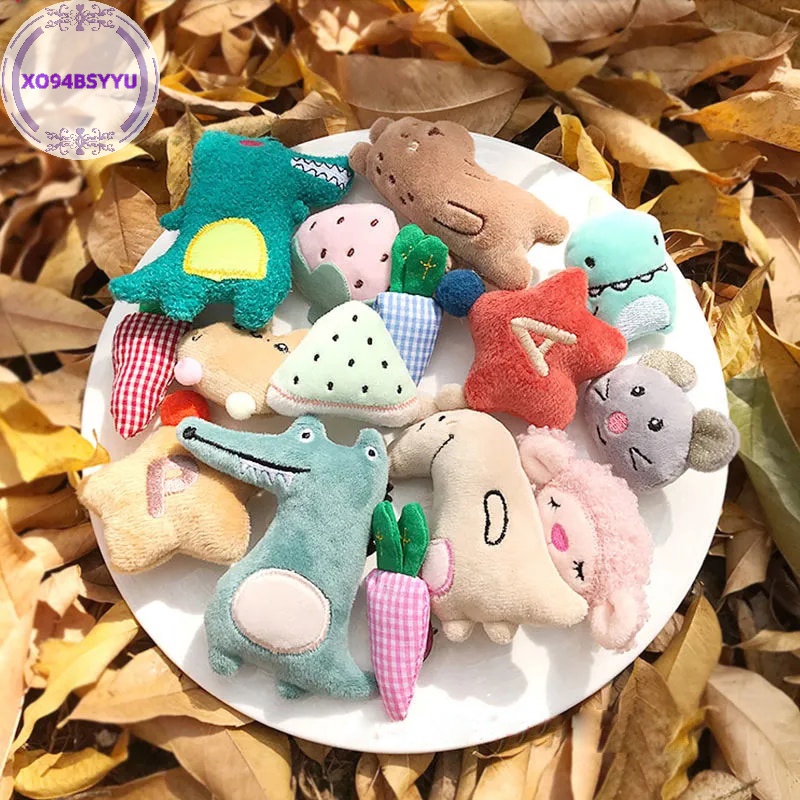Xo94bsyu Set 10 Búp Bê Nhồi Bông Hình Động Vật Đáng Yêu 5-6cm vn