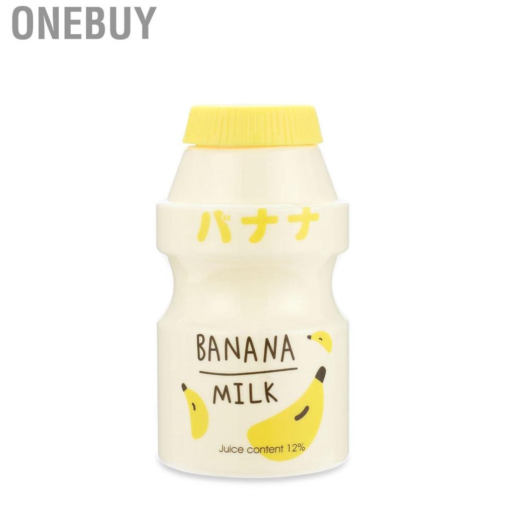 Onebuy Portable Children Drinking Bottle with Strap PC Plastic Outdoor Water Cup Cute Fruit Pattern