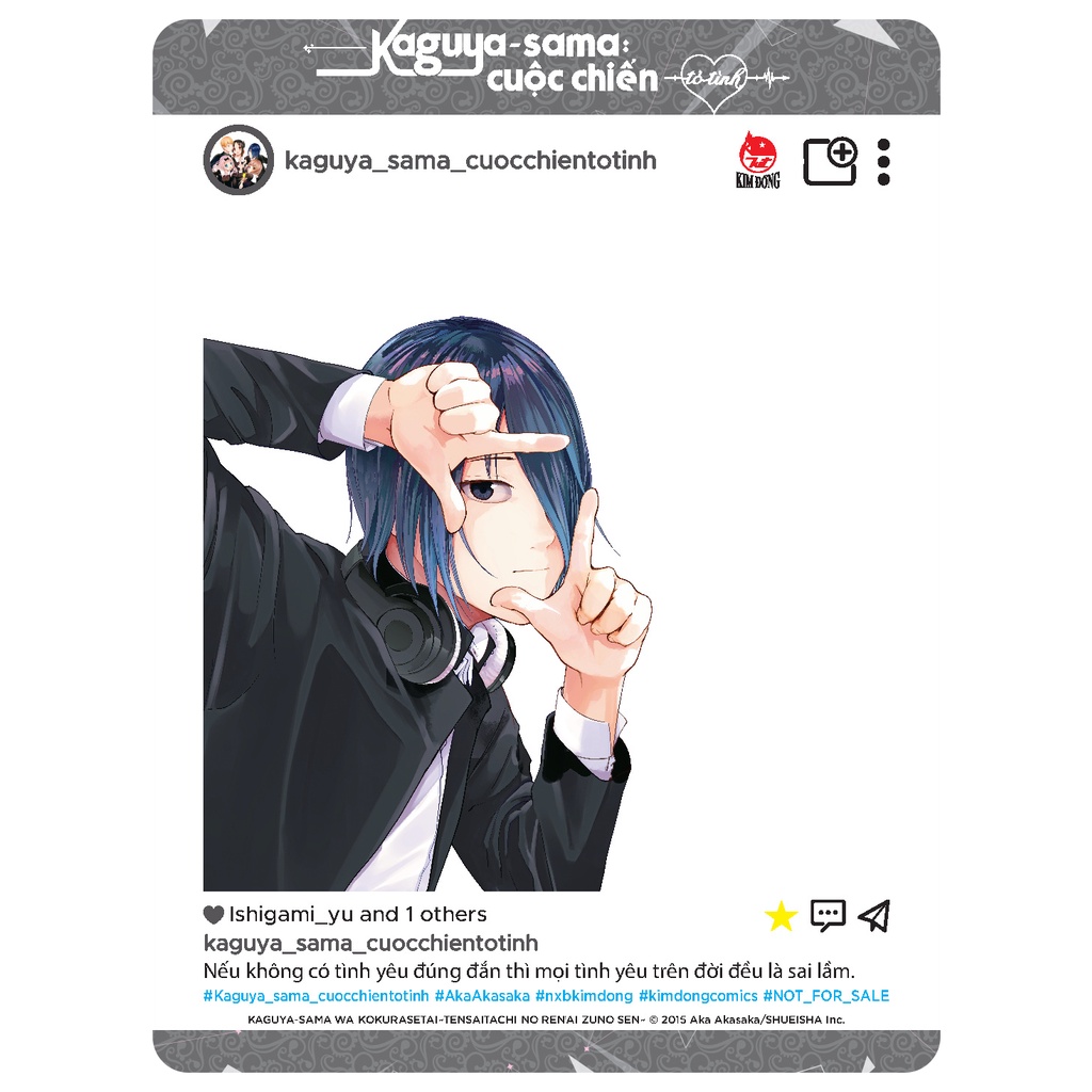 Sách Kaguya-Sama: Cuộc Chiến Tỏ Tình - Tập 26 - Tặng Kèm SNS Card