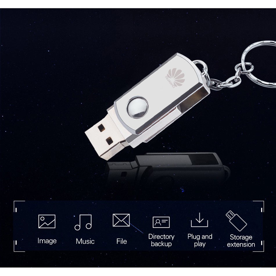 Usb 3.0 2TB 512GB 1TB 256GB 128GB 64GB 32 16GB 8GB 4GB 2GB 1GB Bằng Kim Loại Có Móc Khóa