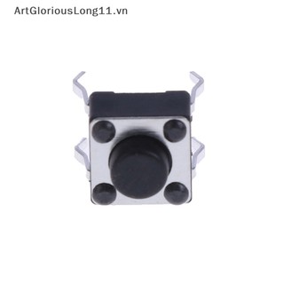 Set 20 Công Tắc Nút Nhấn 4 Chốt 6 * 6 * 5mm