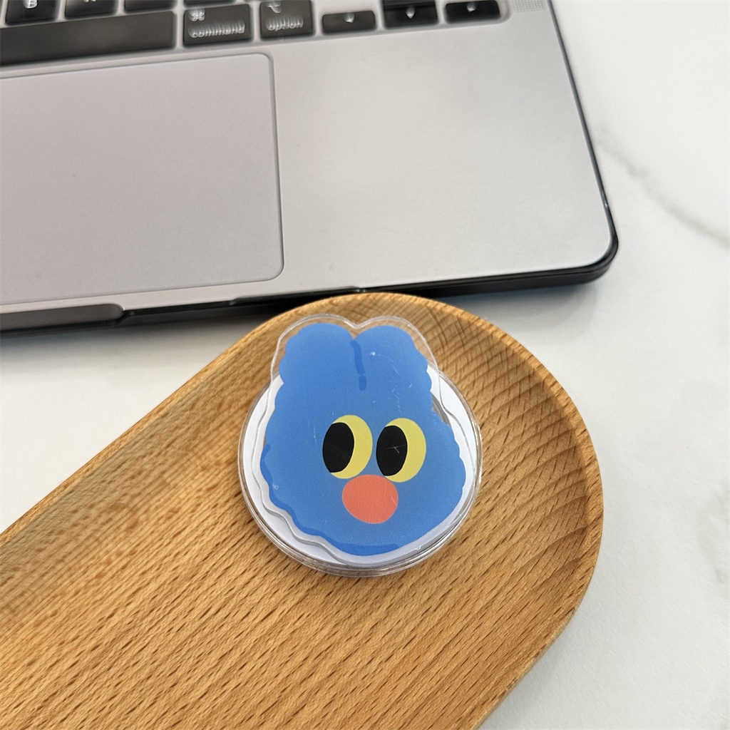 Ốp Điện Thoại Nam Châm Chống Rơi In Hình Cá / Gấu Hoạt Hình Có Giá Đỡ Cho iphone