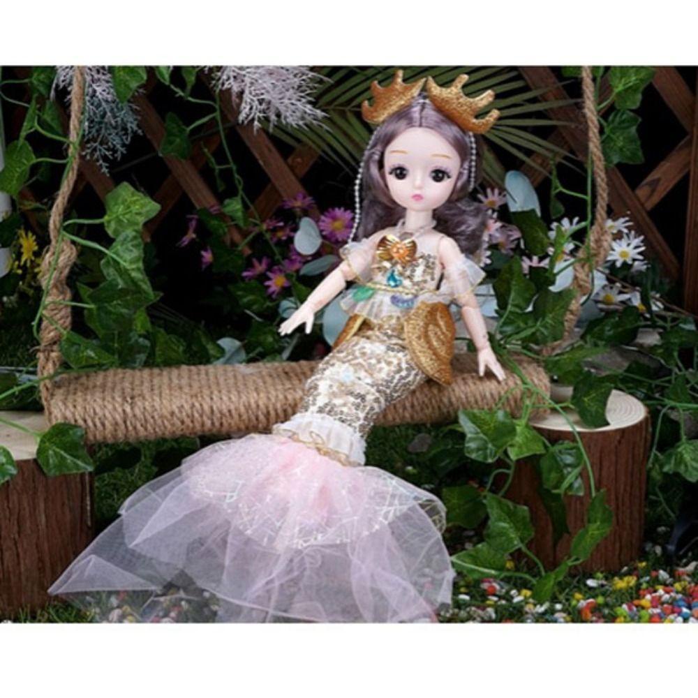 Mluck Búp Bê Nàng Tiên Cá Biết Hát Nàng Tiên Cá bjd Đang Bơi Lội Có Nhạc Dễ Thương