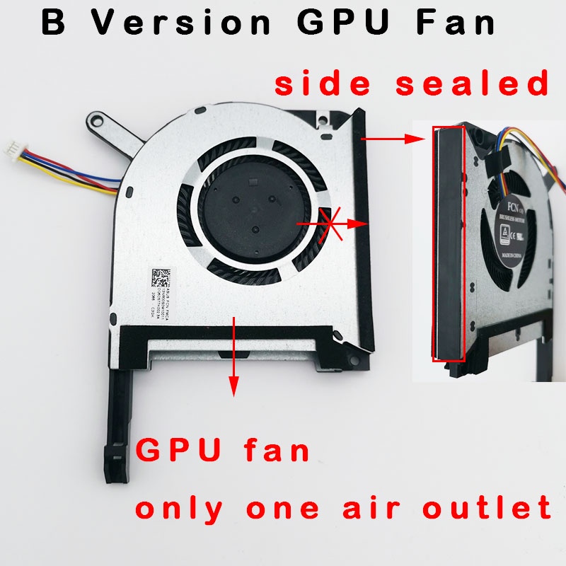 Mới Quạt Tản Nhiệt Cho asus fx705 fx705g fx705g fx705gm fx86 fx86sm fx505 fx505d fx505du fx95g fx95d fx96g