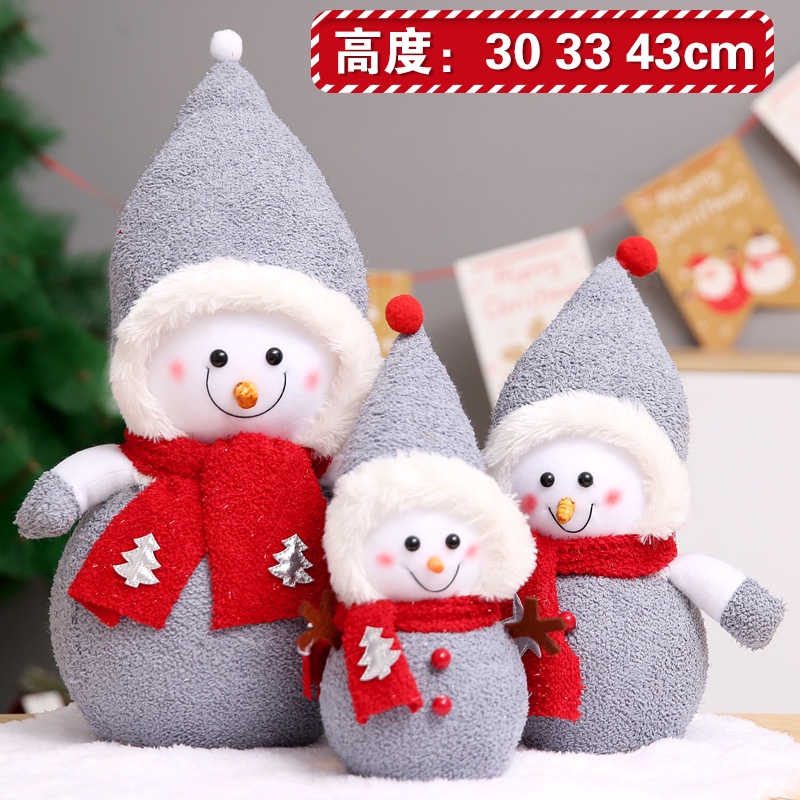 Búp Bê Người Tuyết Trang Trí Giáng Sinh