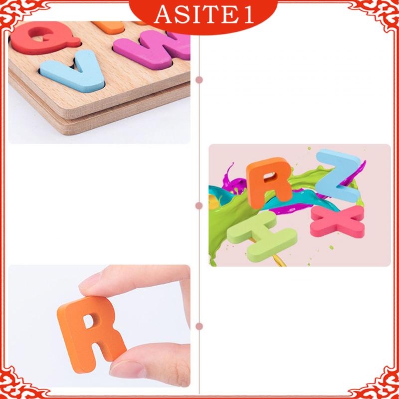 Bộ 2 Bảng Đồ Chơi Xếp Hình Chữ Cái Và Số Giáo Dục montessori Cho Bé