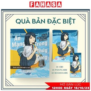 Sách án mạng trong thủy cung - bản đặc biệt - bí ẩn cây lau nhà màu vàng - tặng kèm obi + bookmark + postcard