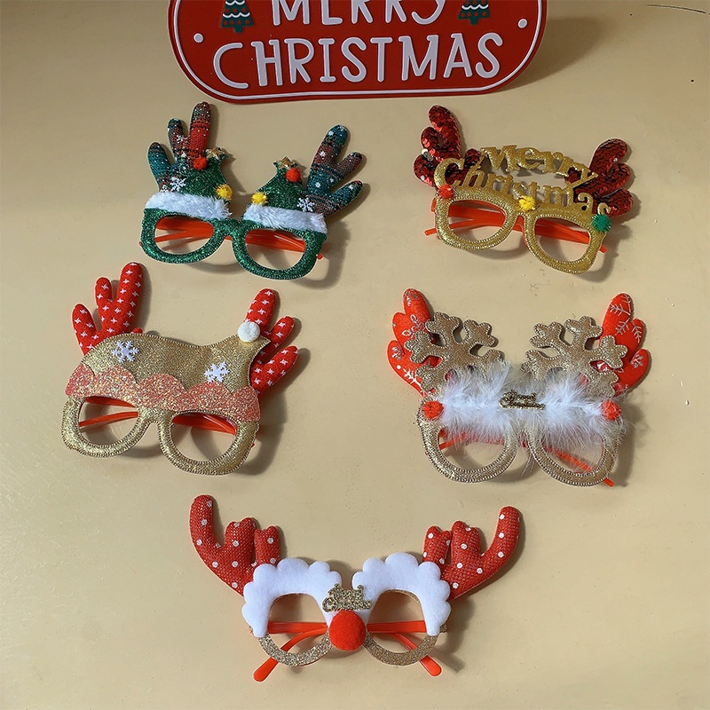 Ere1 Băng Đô Cài Tóc Hóa Trang Ông Già Noel / Sừng Hươu Dùng Làm Đạo Cụ Chụp Ảnh Tiệc Tùng