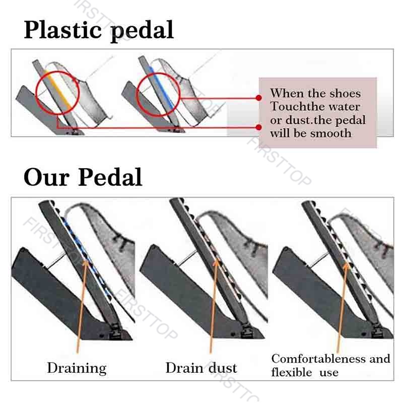 Bộ 2 Bàn Đạp Phanh Chất Lượng Cao Dành Cho Xe Hơi BMW 5 6 7 Series