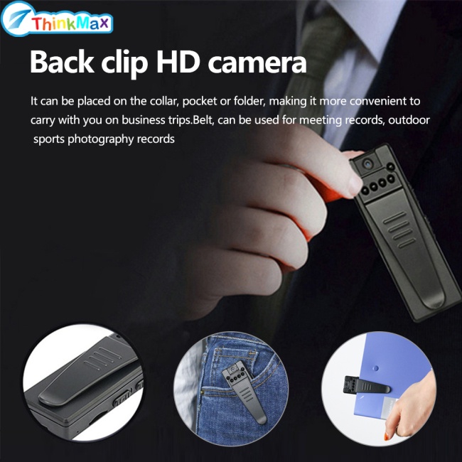 Camera Hành Trình dvr Kỹ Thuật Số hd mini Bỏ Túi Hỗ Trợ Tầm Nhìn Ban Đêm