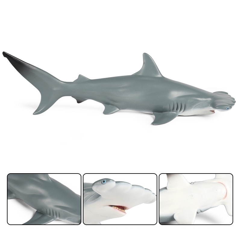MARINE ANIMAL MODEL SIMULATION PVC UNDERWATER CREATURES GREAT WHITE SHARK SHARK KILLER WHALE DOLPHIN SPERM WHALE EARLY CHILDHOOD EDUCATION TOYS
