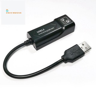 Card mạng lan rj45 chuyển đổi usb 2.0 sang rj45 10 / 100 mbps cho pc laptop