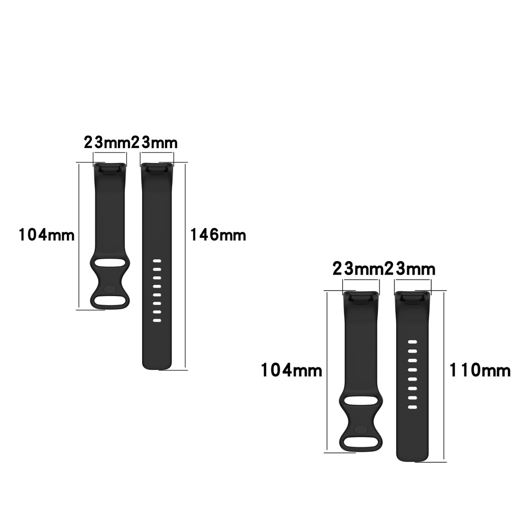 Mềm Dây Đeo Silicon Cho Đồng Hồ Thông Minh fitbit charge 5 6