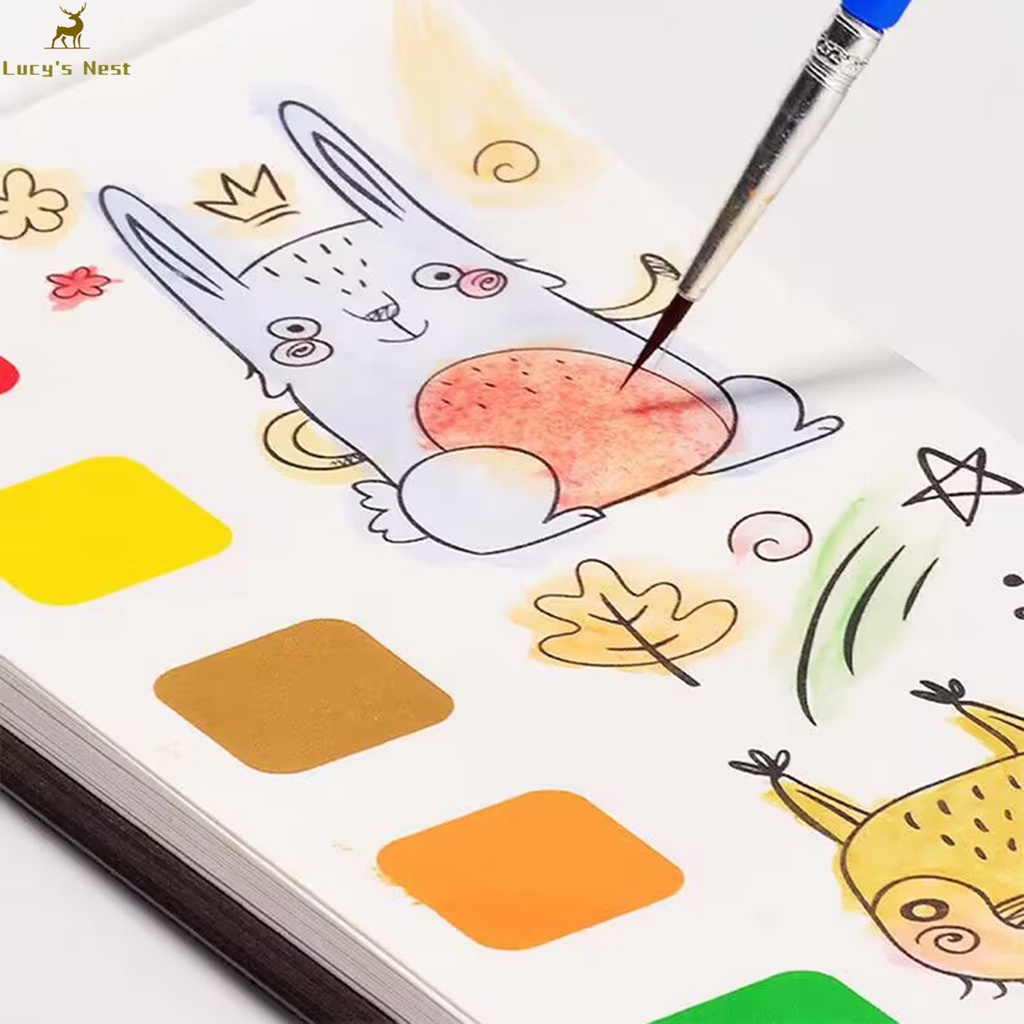 Sách Tô Màu Nước Nhiều Màu Sắc Cho Bé