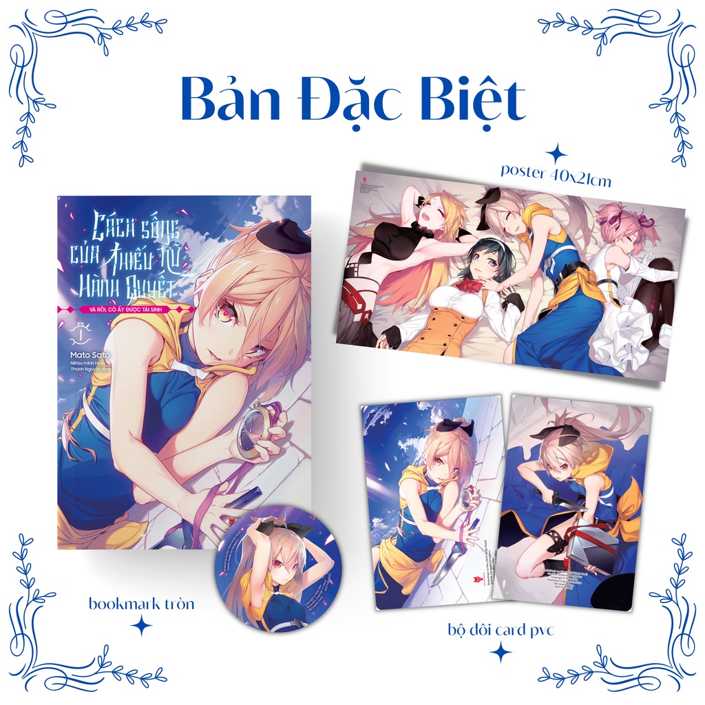 Sách Cách Sống Của Thiếu Nữ Hành Quyết – Và Rồi, Cô Ấy Được Tái Sinh  - Bản Quyền