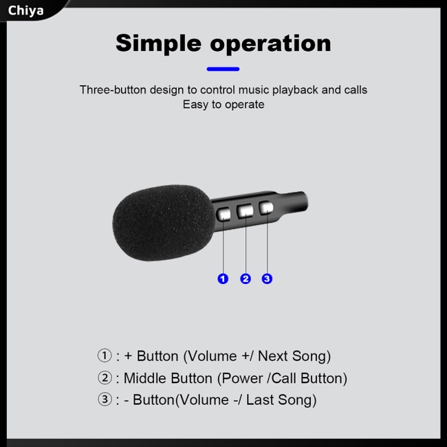 Tai Nghe t2 Gắn Mũ Bảo Hiểm Xe Máy Tiện Dụng