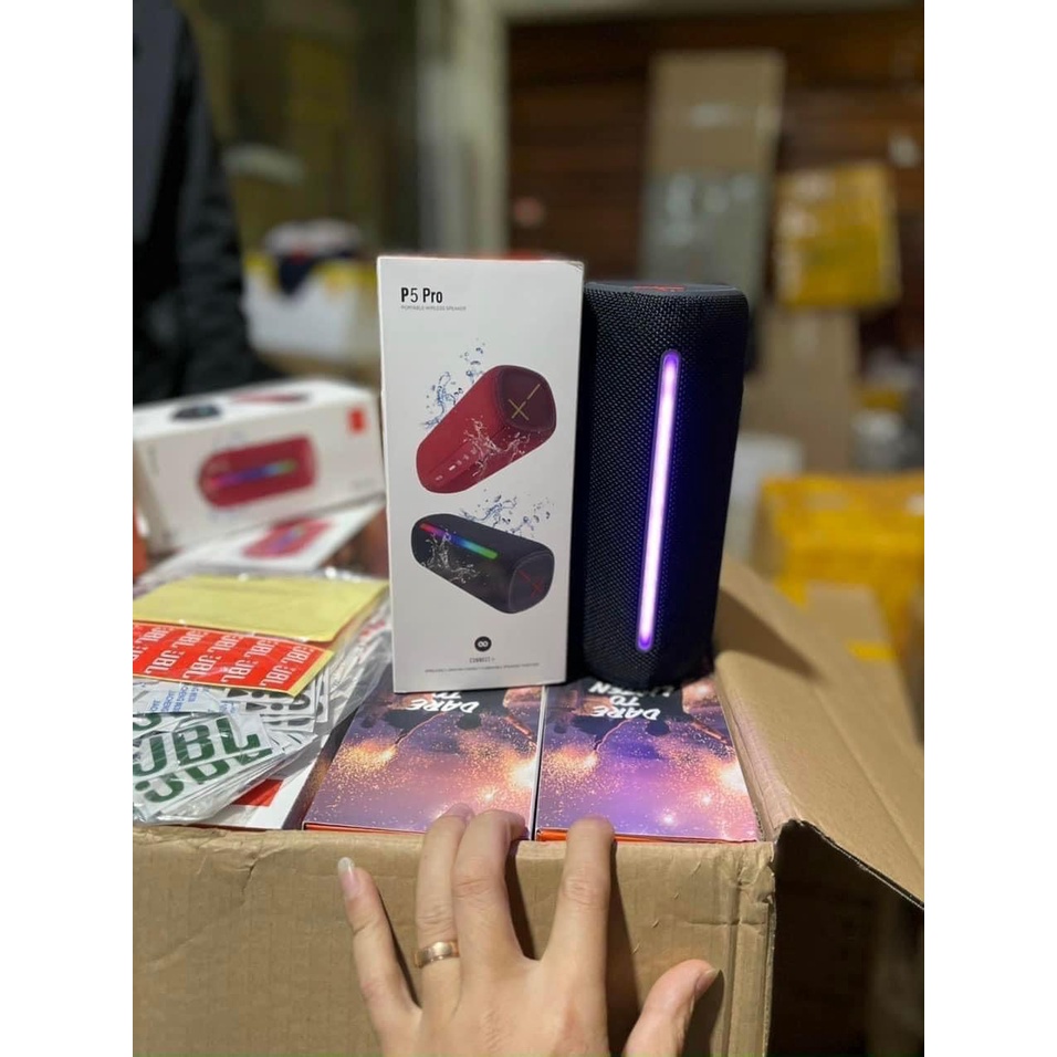 Loa Bluetooth P5 PRO Siêu Bass Nghe Nhạc Hay Bass Trầm Dùng Được USB Thẻ Nhớ Cổng 3.5. Bảo Hành 12 Tháng