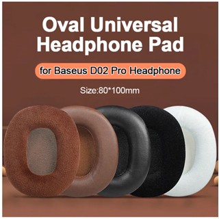 Đệm Bọc Bảo Vệ Tai Nghe Chụp Đầu baseus d02 pro Hình oval Kích Thước 80 * 100mm Chuyên Dụng