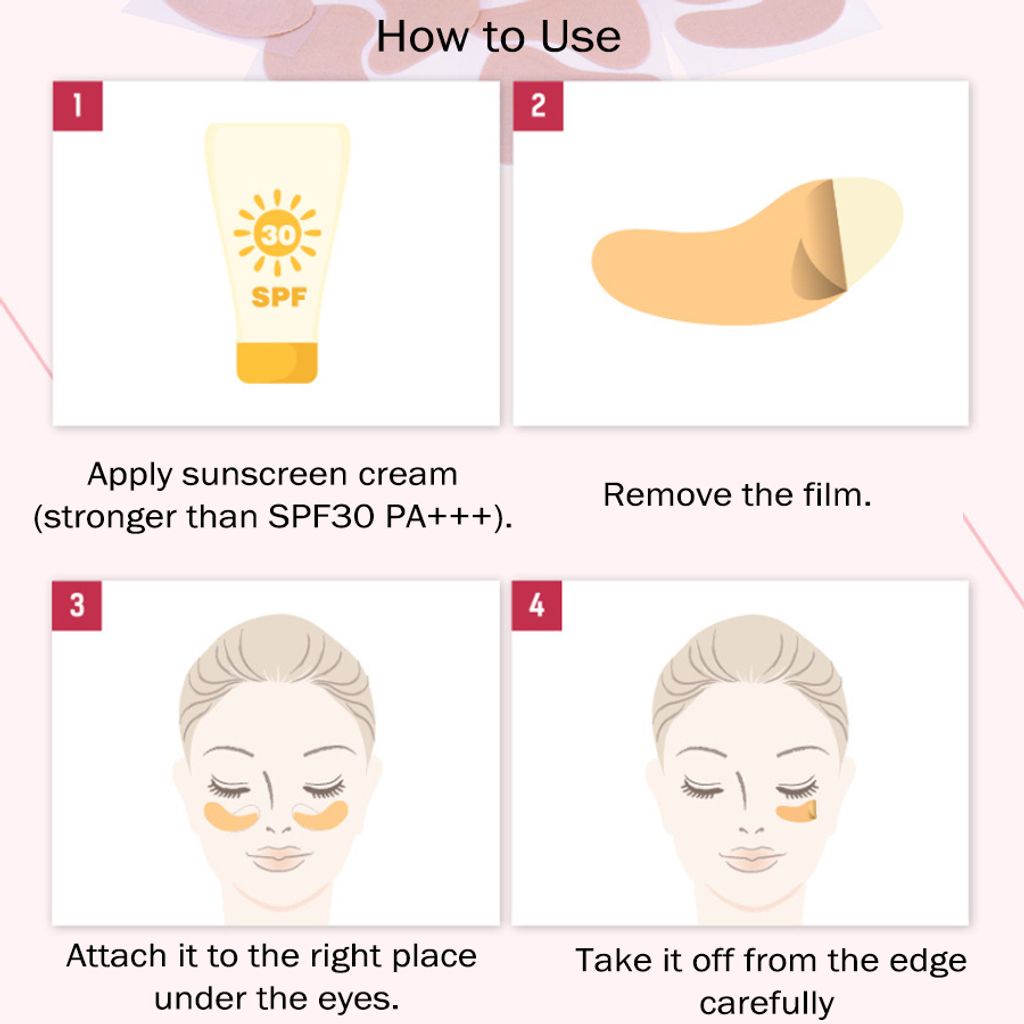 UV Protection Patch Soft Golf Type-C 7pairs