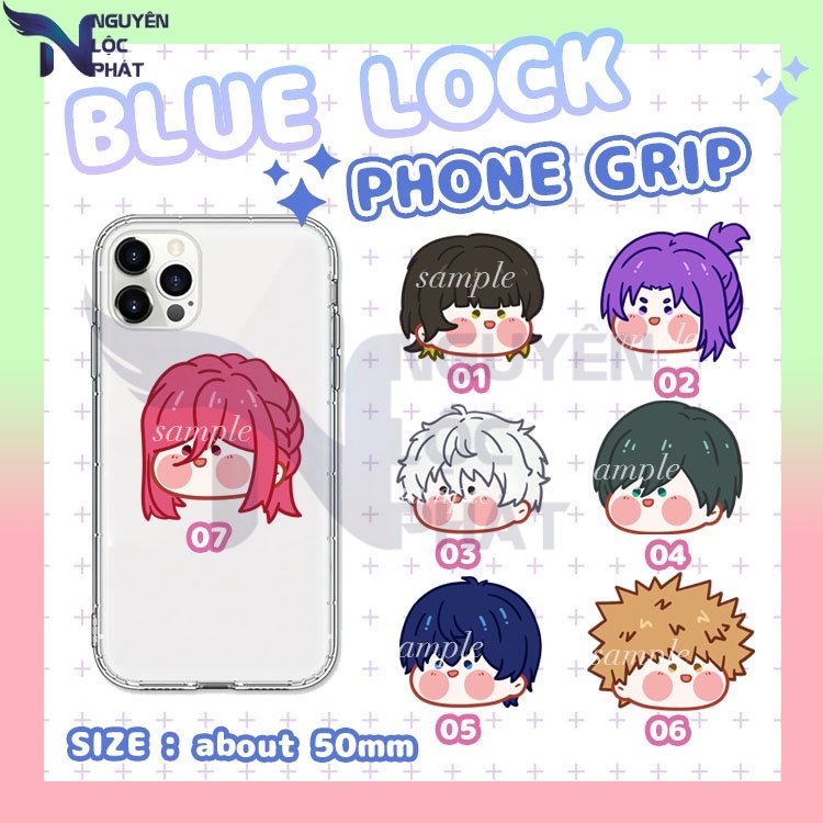 Giá Đỡ Điện Thoại Cầm Tay Hình Anime Khóa Xanh nlp shop
